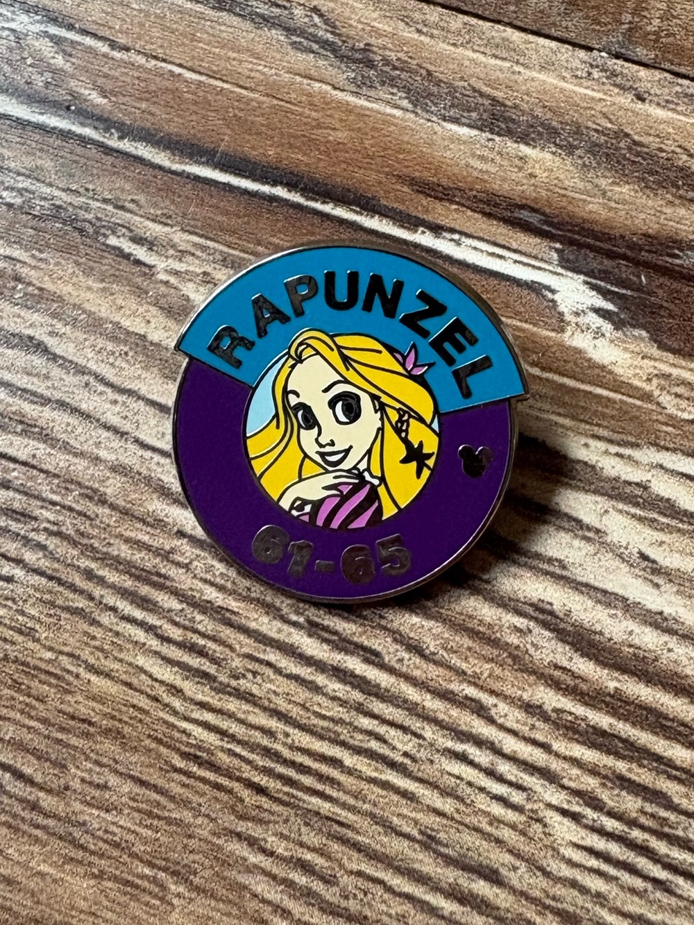 Disney Rapunzel Hidden Mickey Trading Pin